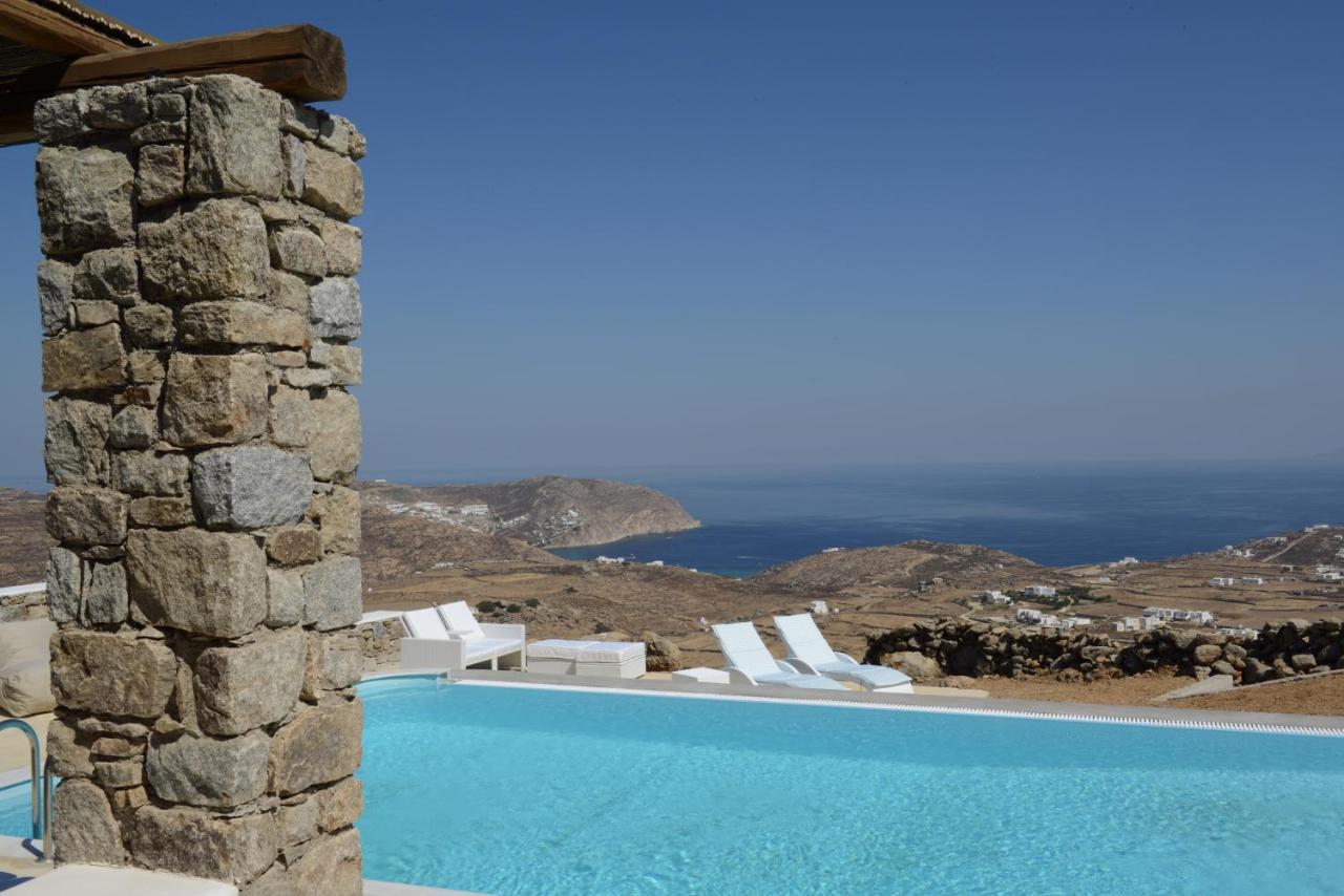 Luxury Athena Suite In Villa Georgia - Breathtaking Sea View And Pool Front Plintri Екстер'єр фото